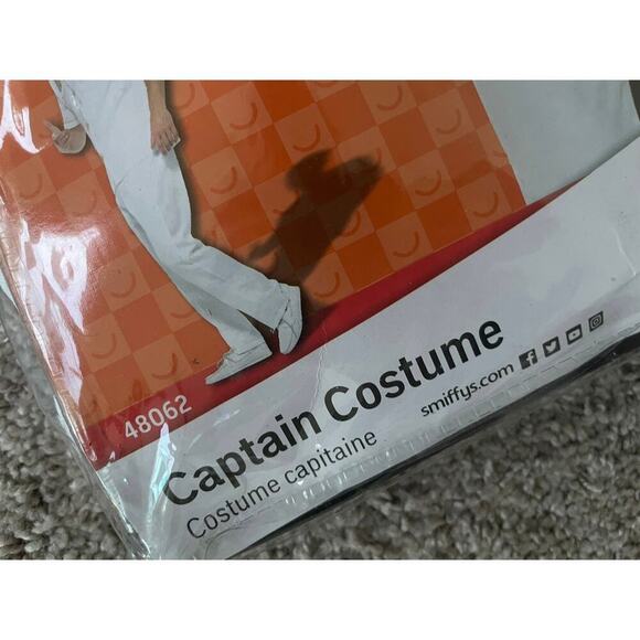 HALLOWEEN COSTUME NAVY CAPTAIN MEN SIZE XXL TRICK OR TREAT VERSATILE - Picture 10 of 14